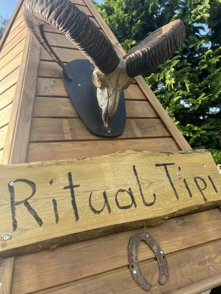 Ritual Tipi Naturkunde Hexengarten Angela Dangl